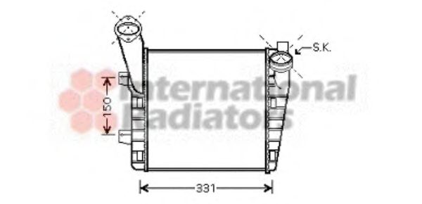 Intercooler, compresor