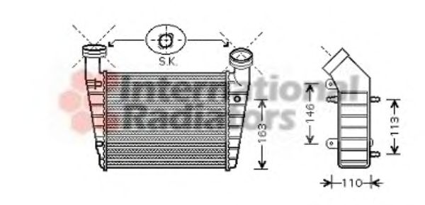 Intercooler, compresor