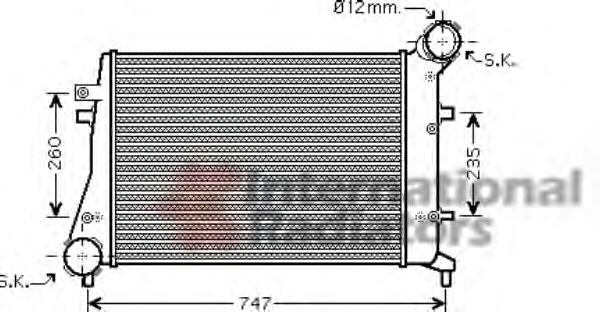 Intercooler, compresor