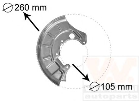 protectie stropire,disc frana