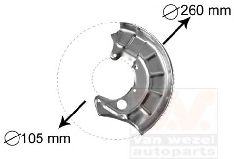 protectie stropire,disc frana