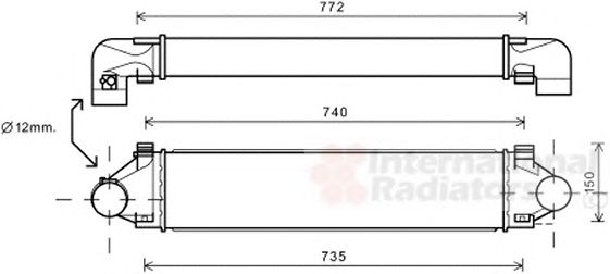 Intercooler, compresor