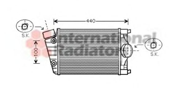 Intercooler, compresor