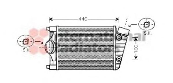 Intercooler, compresor