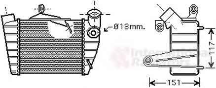 Intercooler, compresor