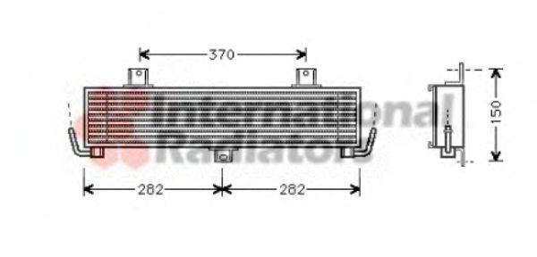 Radiator ulei, ulei motor