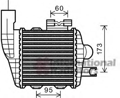 Intercooler, compresor