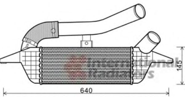 Intercooler, compresor