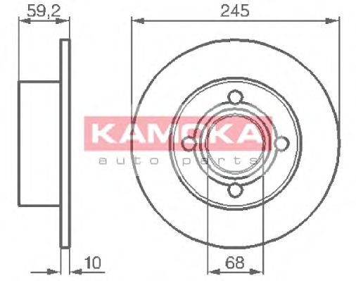 Disc frana