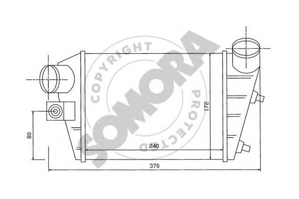 Intercooler, compresor