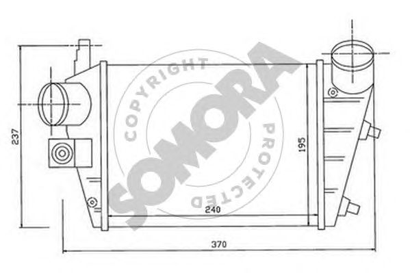 Intercooler, compresor