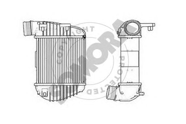 Intercooler, compresor