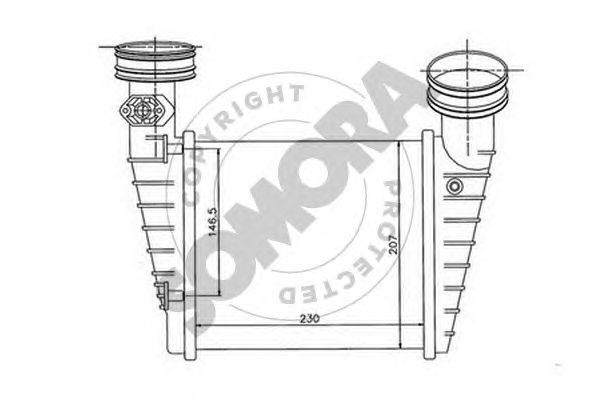 Intercooler, compresor