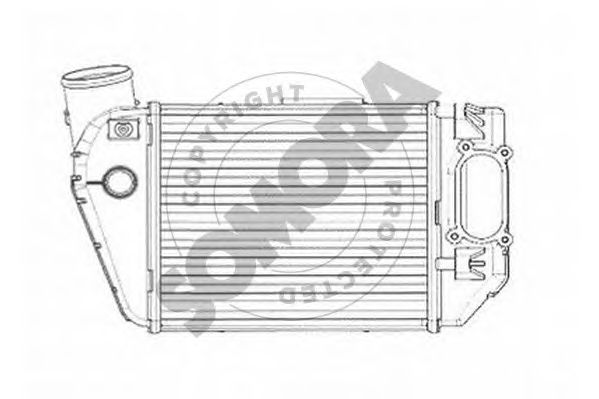 Intercooler, compresor