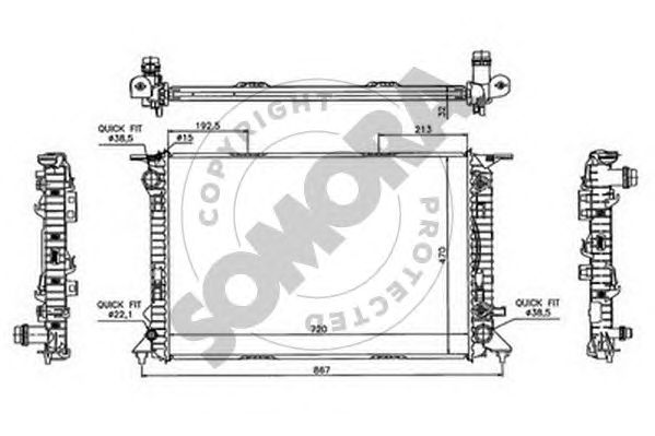 Radiator, racire motor