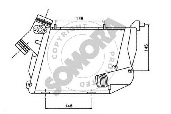 Intercooler, compresor