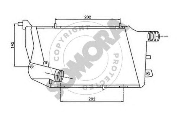 Intercooler, compresor