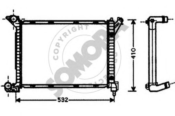 Radiator, racire motor