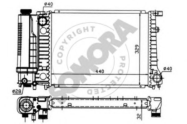 Radiator, racire motor