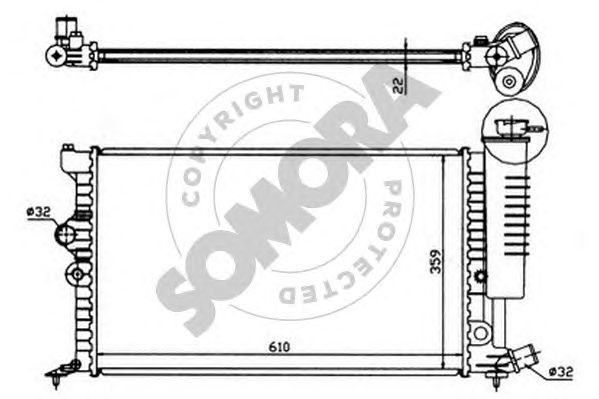 Radiator, racire motor