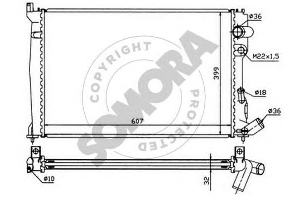 Radiator, racire motor