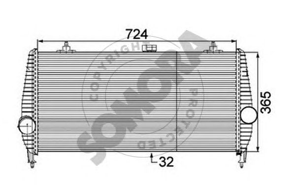 Intercooler, compresor