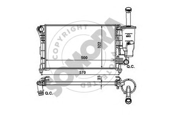 Radiator, racire motor