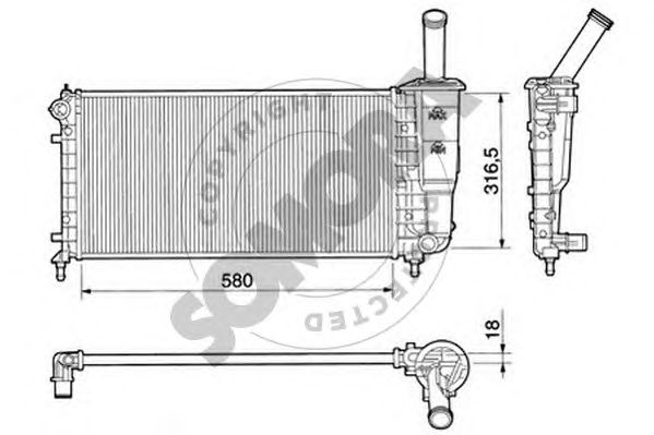 Radiator, racire motor