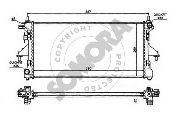 Radiator, racire motor