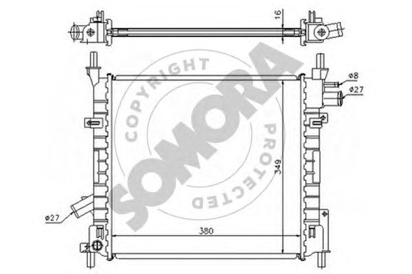 Radiator, racire motor