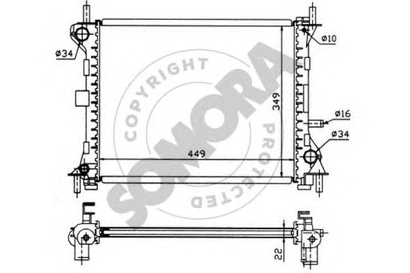 Radiator, racire motor