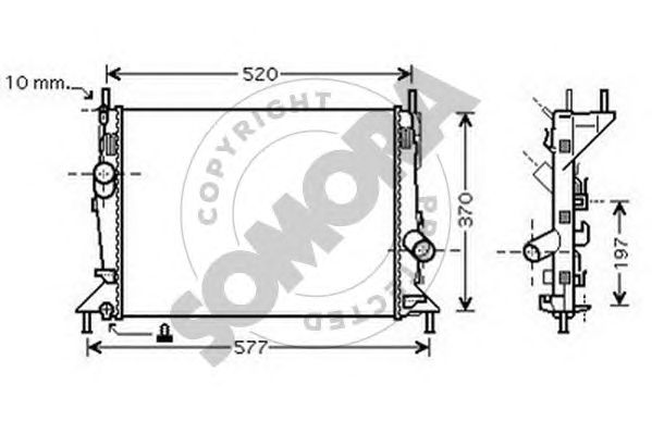 Radiator, racire motor