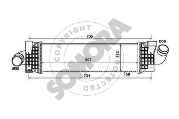 Intercooler, compresor