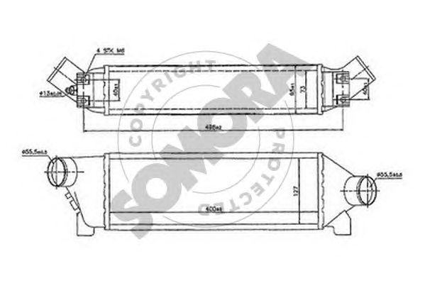 Intercooler, compresor