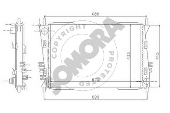 Radiator, racire motor