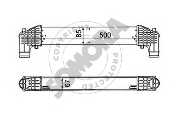 Intercooler, compresor