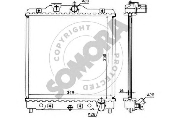 Radiator, racire motor