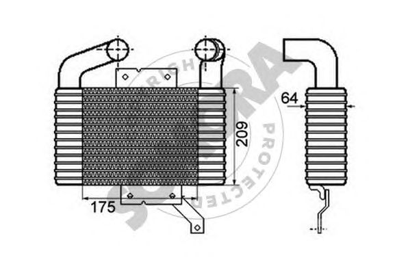 Intercooler, compresor