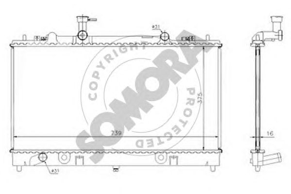 Radiator, racire motor