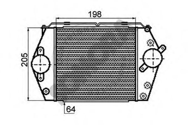 Intercooler, compresor