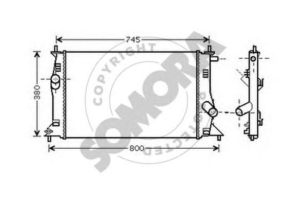 Radiator, racire motor