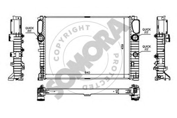 Radiator, racire motor