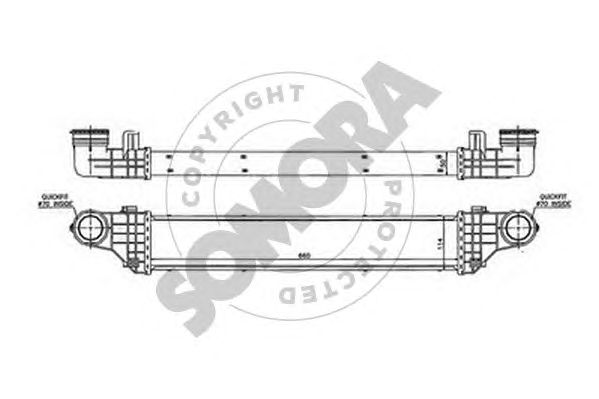 Intercooler, compresor