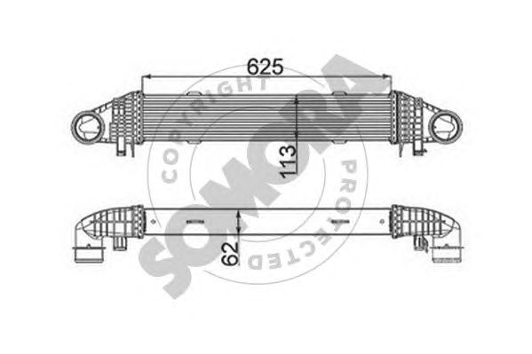 Intercooler, compresor