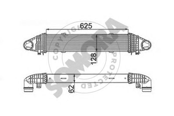 Intercooler, compresor