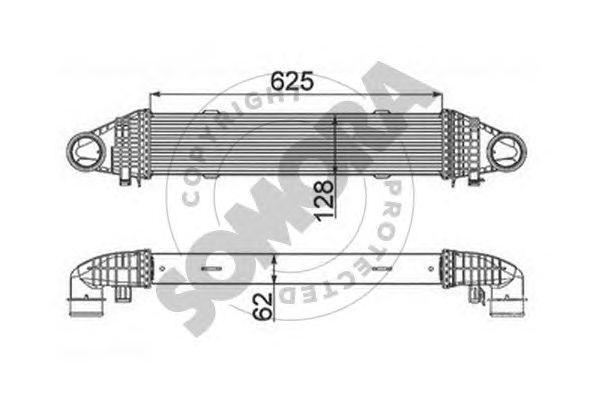 Intercooler, compresor