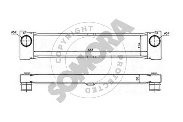 Intercooler, compresor