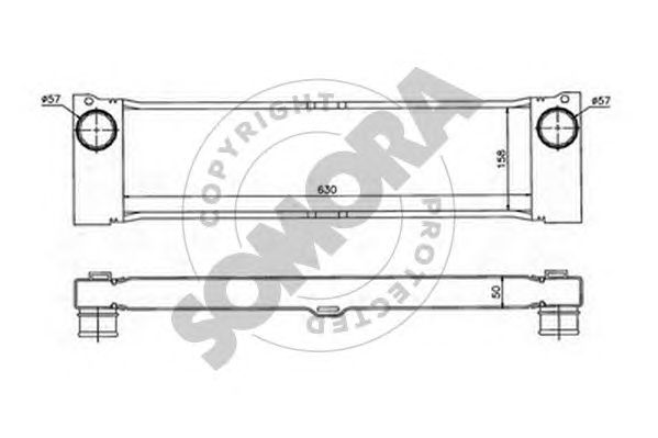 Intercooler, compresor