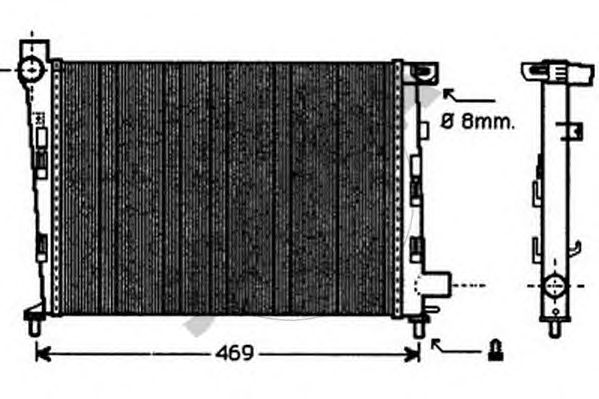 Radiator, racire motor