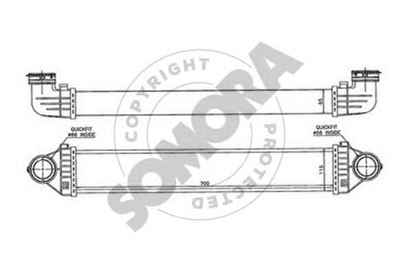 Intercooler, compresor